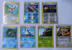 Pokemon Russian Lot 7 Cards Mitsuhiro Arita XY Set Rare - Image 1