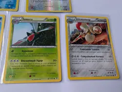 Pokemon Russian Lot 7 Cards Mitsuhiro Arita XY Set Rare - Image 4