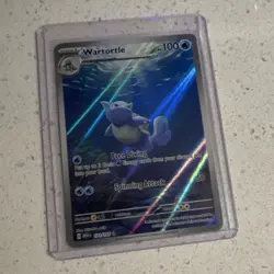 The Pokemon Company Wartortle 171/165 SV 151 Illustration Rare Holo English - Image 1