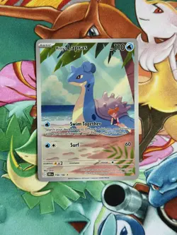 Pokemon Misty’s Lapras 194/182 Destined Rivals Illustration Rare – Mint/NM - Image 1