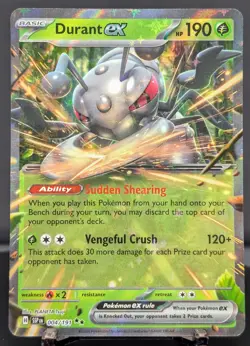 Pokemon Durant ex #004/191 English Surging Sparks Double Rare - Image 1