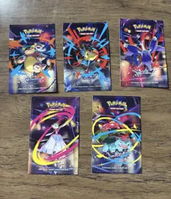 Pokemon TCG - Mega Evolution Complete Mini Tin 5 Sticker Art Set - Image 1