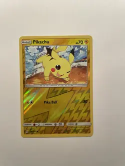 Pikachu 54/214 Common Unbroken Bonds Pokemon Reverse Holo - Image 1