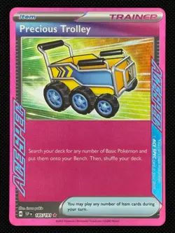 Precious Trolley 185/191 ACE SPEC Rare Surging Sparks Holo Near Mint - Image 1