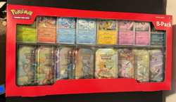 Pokemon TCG: Prismatic Evolutions Costco 8-Pack Mini Tins - New & Sealed - Image 1