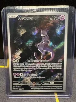 Pokemon Scarlet & Violet 151 - Mewtwo Holo Black Star Promo (Sealed/NM) 052 - Image 1