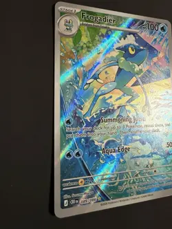 🐸💥Frogadier Pokemon TCG Chaos Rising Full Art Holo 089/086 illustration rare. - Image 4