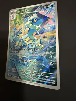 🐸💥Frogadier Pokemon TCG Chaos Rising Full Art Holo 089/086 illustration rare. - Image 5