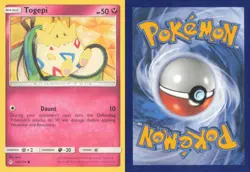 TOGEPI 136/214 COMMON UNBROKEN BONDS POKEMON NEAR MINT - Image 3