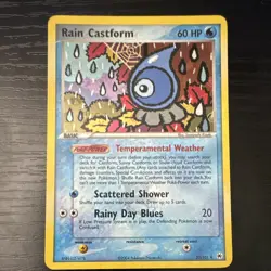 Pokemon Rain Castform 23/101 Hidden Legends Rare Holo 2004 English - Image 1