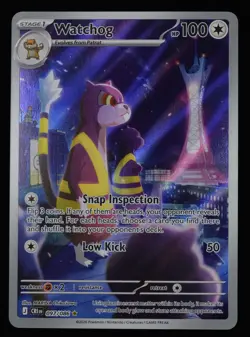 Watchog 097/086 Me04: Pokemon Chaos Rising Holo- NM - Image 1