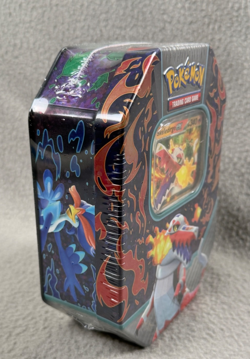 Pokemon TCG Paldea Partners Skeledirge Tin w/ 4 Booster Packs - Sealed NRFB - Image 4