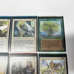 Lot of 8 Magic The Gathering MTG Miscut/Misprint Cards - Fallen Empires (FEM) - Image 3
