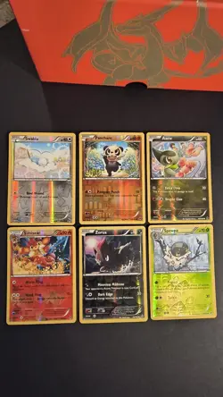 6 CUTE BREAKThrough Reverse Holo Pokemon TCG Lot - Image 1