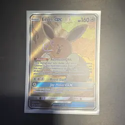 Nintendo Eevee GX SM233 Hidden Fates Full Art Holo English Pokemon TCG - Image 1