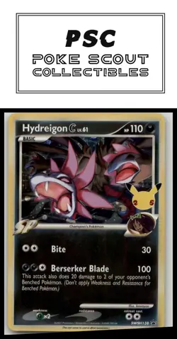 SWSH: Sword & Shield Promo Cards #SWSH138 Hydreigon C lv.61 - Image 1