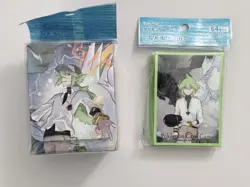 Pokemon Center 2025 N Reshiram Zekrom Deck Box + 64 Sleeves Set NEW - Image 1