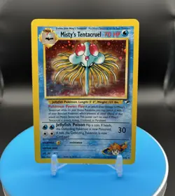 Misty's Tentacruel 10/132 Gym Heroes Holo Rare Pokemon WOTC Unlimited English - Image 1