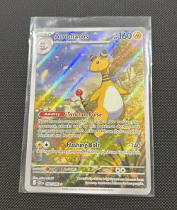 Ampharos 090/086 Holo Illustration Rare Chaos Rising Pokemon Near Mint - Image 1