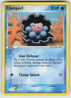 Clamperl 51/92 Common Legend Maker Pokemon Moderately Played - Image 1