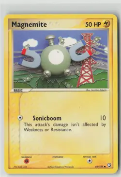 Magnemite 66/109 Common Team Rocket Returns Pokemon Lightly Played - Image 1