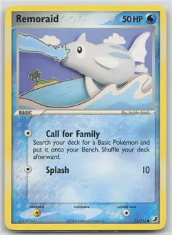 Remoraid 71/115 Common Unseen Forces Pokemon Moderately Played - Image 1