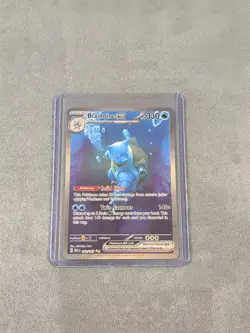 Pokemon Blastoise ex 200/165 Special Illustration Rare 151 Near Mint - Image 1
