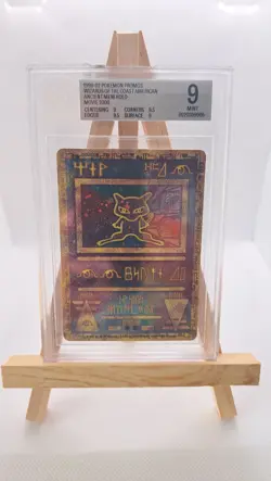 ANCIENT MEW BECKETT 9 MINT GRADED POKEMON 2000 MOVIE - Image 1