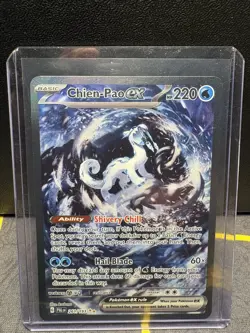 Pokemon Paldea Evolved - Chien-Pao EX Special Illustration Rare (NM) 261/193 - Image 1