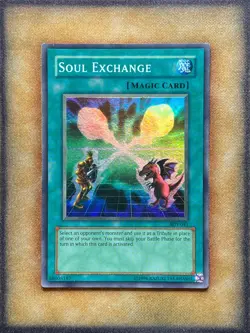Yugioh Soul Exchange SDY-041 Super Rare LP - Image 1
