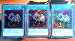 YuGiOh! 3x Enemy Controller LCKC-EN032 1st Edition NM SCR Playset - Image 1