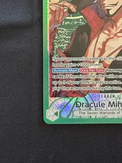 One Piece TCG Dracule Mihawk OP14-020 L* (leader alt-art) - Image 5