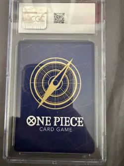 2025 One Piece Fist Of Divine Speed Secret Rare Monkey D. Luffy Gem Mint CGC 10 - Image 2