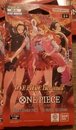 One Piece TCG Heroines Edition EB-03 Sleeved Booster Pack - Image 1