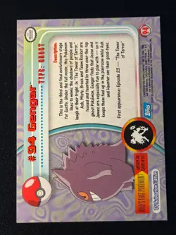 Gengar 94 Pokemon Topps HOLO - Image 3