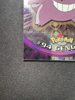1999 GENGAR #94 Topps Pokemon Blue Logo TV Animation Edition Foil Holo TCG - Image 5