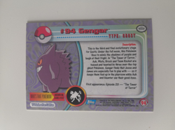 Topps Gengar #94 Pokemon Card Blue Logo HOLO 1999 Series 1 TV NM/LP - Image 2