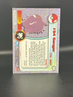 Pokemon Topps Gengar #94 Standard Non-Holo Card, Series 2 Blue Logo - Image 2