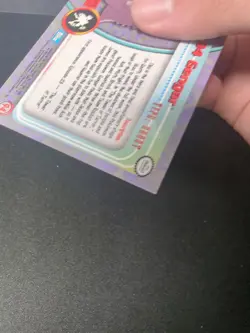 Topps Pokemon Gengar #94 2000 TV Animation Edition Non-Holo Blue Logo LP - Image 4