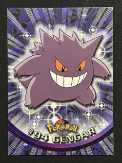 GENGAR #94 - POKEMON TOPPS TRADING CARDS SERIES 2 - NON HOLO - BLUE LABEL - Image 1