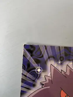 2000 Topps Pokemon TV Animation Edition Series 2 Non Holo #94 Gengar Blue Logo - Image 2