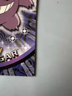 2000 Topps Pokemon TV Animation Edition Series 2 Non Holo #94 Gengar Blue Logo - Image 4