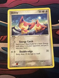 Pokemon Skitty Card 79/100 Trading Card Game - Image 1