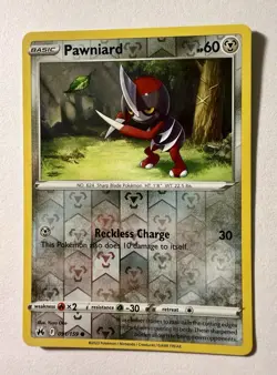 Pawniard 092/159 - Crown Zenith Reverse Pokemon Holo Foil - Image 1