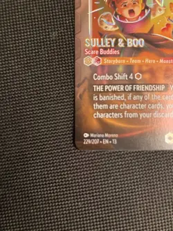 Disney Lorcana Attack of the Vine Sulley & Boo Enchanted Card 229/207 EN 13 * - Image 4