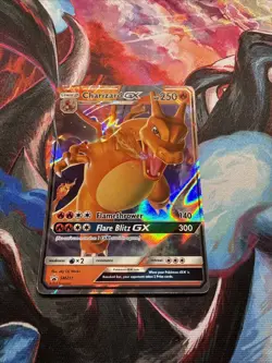 Pokemon Card - Charizard GX Black Star Promo SM211 Holo - Card B19 - Image 2
