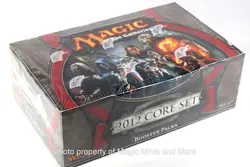 DRAFT Booster Box ~ CORE SET 2012 M12 MtG 36 pack sealed Magic WotC - Image 1