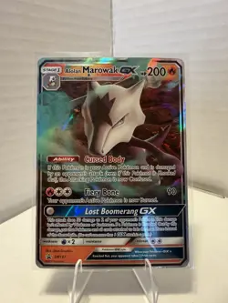 The Pokemon Company Alolan Marowak GX SM187 SM-P Promo Holo Eng 200 HP - Image 1