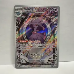The Pokemon Company Mismagius 212/193 SV02 Paldea Evolved IR Holo English 90 HP - Image 1