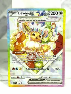 Pokemon Eevee Ex 174 Black Star Promo Scarlet & Violet NM/M - Image 1